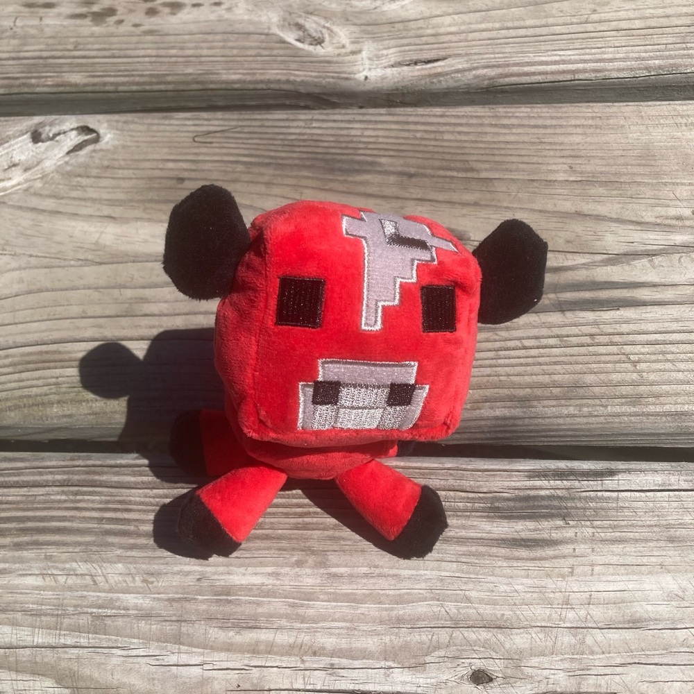 Minecraft mushroom cow plushie